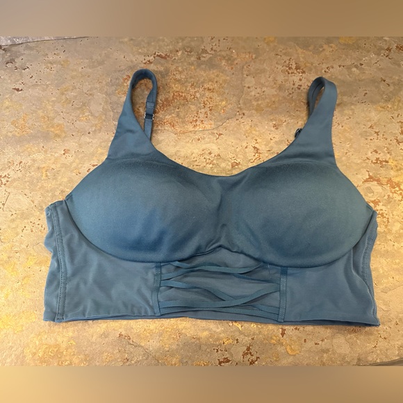 Victoria's Secret Other - ❤️ Victoria’s Secret Sports Bra 32C Teal Ballet Crop Top